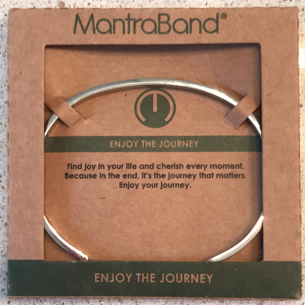 Mantraband Silver Bracelet